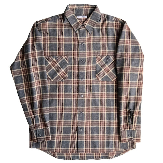 After Winter Flannel Plaid Shirt
