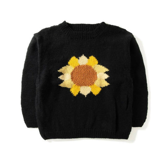 MacMahon Knitting Mills Crew Neck Knit Sunflower