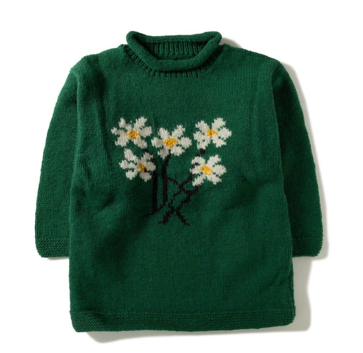MacMahon Knitting Mills Roll Neck Knit 5Flowers