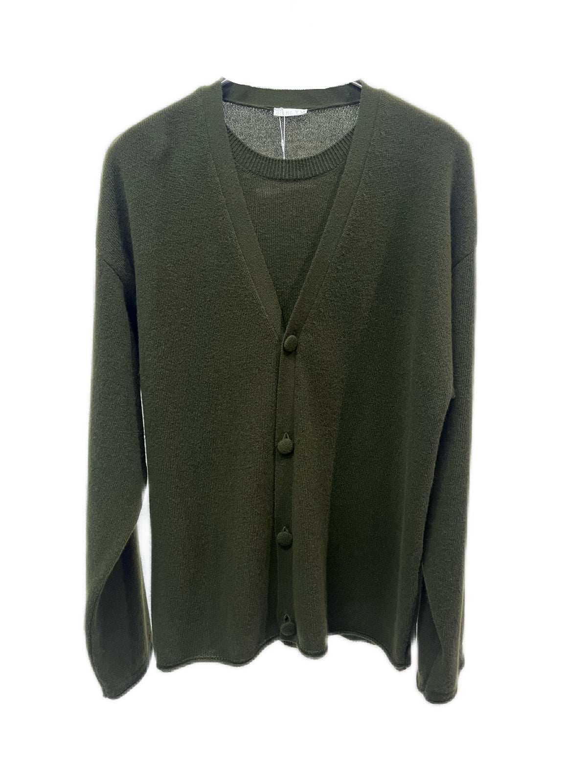 Cashmere wool ensemble pullover