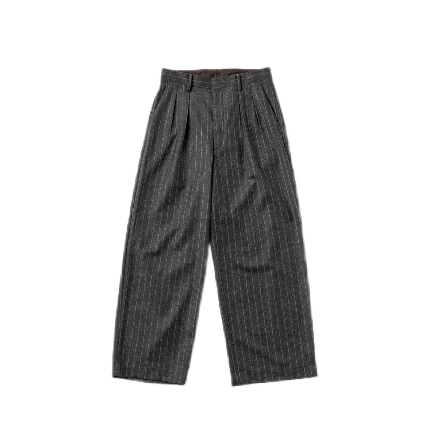 Wool Cashmere Buggy Trouser